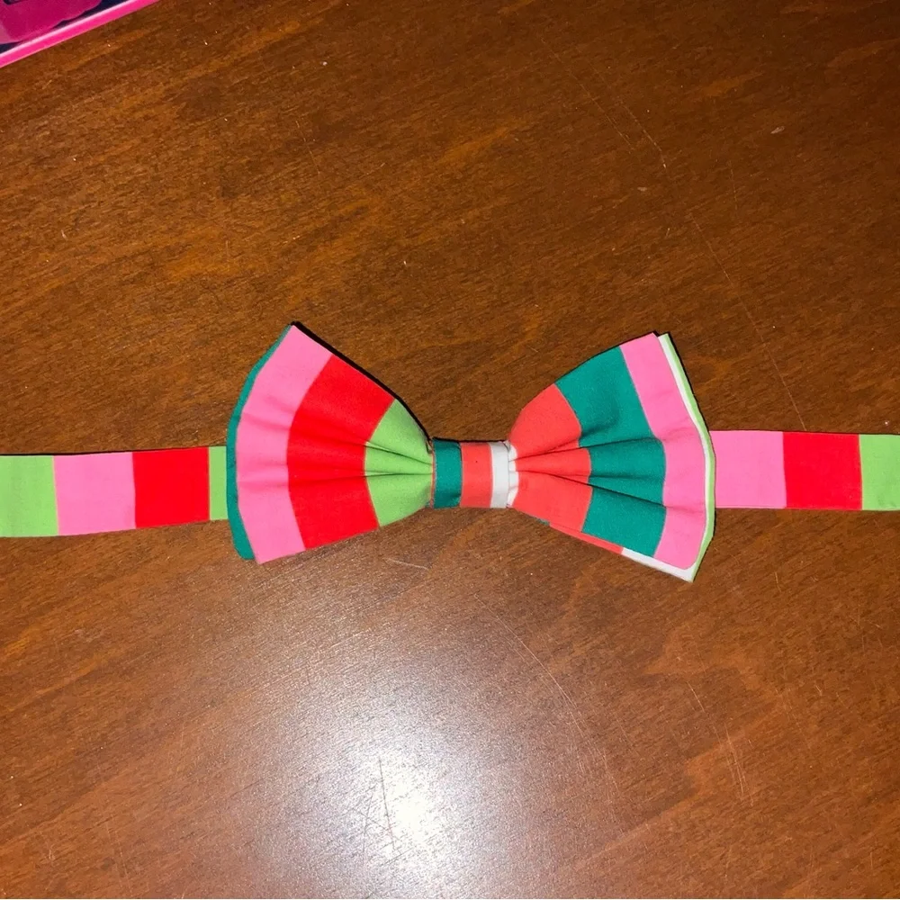 EUC- ELEANOR rose adjustable bow tie
